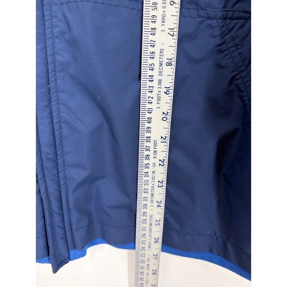 Nike Boys XL 18-20 Navy Blue Full Zip Windbreaker Jacket Swoosh Logo Athletic